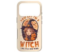 Custodia per iPhone 17 Pro Tu, dì che sono una strega come se fosse una brutta cosa carina strega