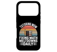 Custodia per iPhone 17 Pro Tutoraggio Mamma Fissaggio Matematica Meltdowns Quotidiano Retrò