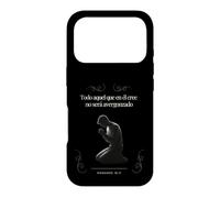 Custodia per iPhone 17 Pro Tutti coloro che credono in lui non si vergogneranno Romani 10:11