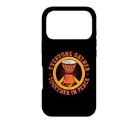 Custodia per iPhone 17 Pro Tutti si riuniscono insieme in pace Drumming Instrument Djembe