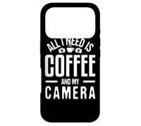 Custodia per iPhone 17 Pro Tutto ciò di cui ho bisogno è un caffè e la mia macchina