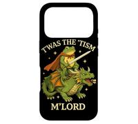 Custodia per iPhone 17 Pro Twas The Tism M'Lord Frog Dragon Rider Fantasy Medievale