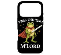Custodia per iPhone 17 Pro Twas The Tism M'Lord Frog Vintage Medieval Knight Fantasy