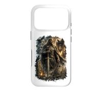 Custodia per iPhone 17 Pro Tyr Guerriero Rune Vichinghi Mitologia Norrena