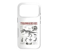 Custodia per iPhone 17 Pro Tyrannosaurus Rex Fossil Guide Museo Anatomia Arte
