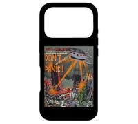 Custodia per iPhone 17 Pro Ufo Flying Saucer Invasion 1950 Sience Fiction Abduction