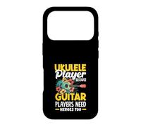 Custodia per iPhone 17 Pro Ukulele Player perché anche i chitarristi hanno bisogno di eroi