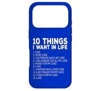 Custodia per iPhone 17 Pro Ultima lista dei desideri degli amanti delle auto Umorismo divertente