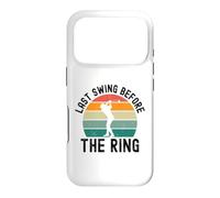Custodia per iPhone 17 Pro Ultimo swing prima del ring golf addio al celibato partito golf retrò