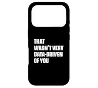 Custodia per iPhone 17 Pro Umorismo degli analisti di dati che non era molto guidato dai dati da te
