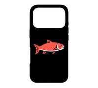 Custodia per iPhone 17 Pro Umorismo Salmoni carino semplice pesciolino Salmone