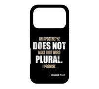 Custodia per iPhone 17 Pro Un apostrofo non rende la parola grammatica inglese plurale