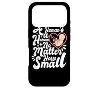 Custodia per iPhone 17 Pro Un essere umano non importa quanto piccolo Anti Abortion Pro Life