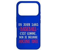 Custodia per iPhone 17 Pro Un Giorno Senza Baseball È Come No Non Non Sto Scono Nessuna Idea
