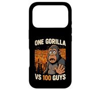 Custodia per iPhone 17 Pro Un Gorilla Vs 100 Ragazzi Cento Uomini Meme