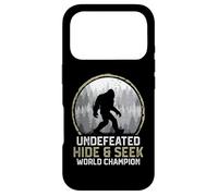 Custodia per iPhone 17 Pro Undefeated Bigfoot Retro Vintage Sasquatch Men Women Funny