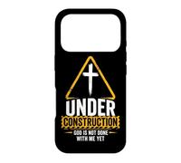 Custodia per iPhone 17 Pro Under Construction: God is Not Done With Me Yet - Christian