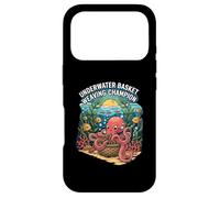 Custodia per iPhone 17 Pro Underwater Basket Weaving Champion Octopus Funny