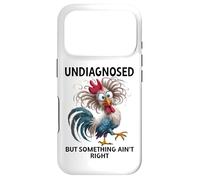 Custodia per iPhone 17 Pro Undiagnosed But Something Ain't Right Funny Chicken Coworker