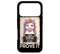 Custodia per iPhone 17 Pro Unicorno, giuro che l'arcobaleno era già lì lo dimostra