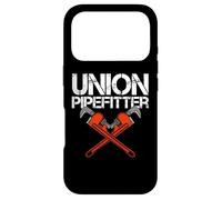 Custodia per iPhone 17 Pro Union Pipefitter idraulico Viaggio Steamfitter