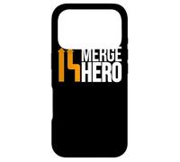 Custodia per iPhone 17 Pro Unisci il campione di programmazione di DevOps di Merge Hero