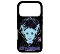 Custodia per iPhone 17 Pro Universal Monsters Bride Of Frankenstein 90th Neon Style