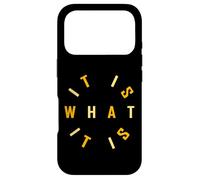 Custodia per iPhone 17 Pro University Varsity-Gold è ciò che è University Varsity-Gold