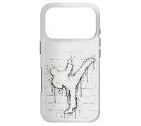 Custodia per iPhone 17 Pro Urban Street Art Fighter Sidekick Roundhouse TaeKwonDo