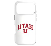 Custodia per iPhone 17 Pro Utah, U, blocco, iscrizione, illustrazione