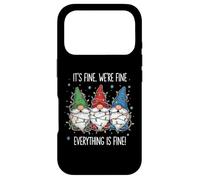 Custodia per iPhone 17 Pro Va bene, stiamo bene, va tutto bene Gnome Teacher Xmas