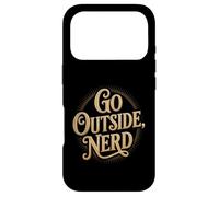 Custodia per iPhone 17 Pro Vai Fuori Nerd Umoristico Inverso Estroverso Umorismo Donne Uomini