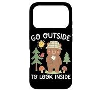 Custodia per iPhone 17 Pro Vai fuori per guardare dentro divertente escursionismo campeggio escursione camper