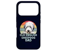 Custodia per iPhone 17 Pro Vecchio Cane Da Pastore Inglese Papà Retrò Vintage Cani Amante