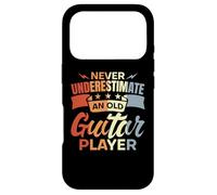 Custodia per iPhone 17 Pro Vecchio chitarrista musicista chitarra jazz nonno