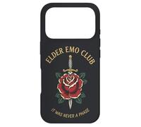 Custodia per iPhone 17 Pro Vecchio Emo Club Rose Retro