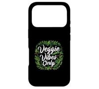Custodia per iPhone 17 Pro Veggie Vibes Only Plant Based Vegetarian Vegan Lifestyle