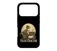 Custodia per iPhone 17 Pro VelociTractor - Mashup divertente con dinosauri