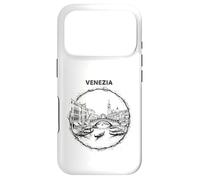 Custodia per iPhone 17 Pro Venezia Italia Schizzo Rialto Ponte Gondola Art