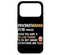 Custodia per iPhone 17 Pro Verbo procrastibaking quando hai un milione di cose da fare Bu