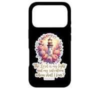 Custodia per iPhone 17 Pro Versetto della donna cristiana Il Signore è la mia luce e la mia salvezza