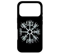 Custodia per iPhone 17 Pro Vichingo Vegvisir Walhalla rune bussola nordica