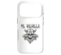 Custodia per iPhone 17 Pro Viking Skull Til Valhalla Norse Mythology Warrior