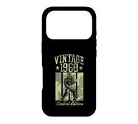 Custodia per iPhone 17 Pro Vintage 1968 Bigfoot Sasquatch Theme Chitarra Edizione Limitata