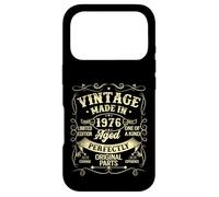 Custodia per iPhone 17 Pro Vintage 1976 Made Or Born In 1976 Original Parts Birthday