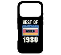 Custodia per iPhone 17 Pro Vintage 1980's Kid Retro Born In the 1980 Cassette