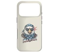 Custodia per iPhone 17 Pro Vintage American Bald Eagle 4 luglio Merica