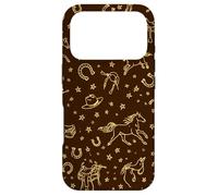 Custodia per iPhone 17 Pro Vintage Cavallo Cowboy Cappello Modello Mucca Ragazze Country Stars