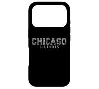 Custodia per iPhone 17 Pro Vintage Chicago Illinois Windy City iconico Skyline Souvenir