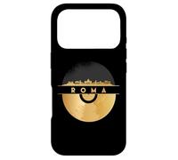 Custodia per iPhone 17 Pro Vintage Disco-Musica Feste-Festival Skyline-Italy-Roma-Rome